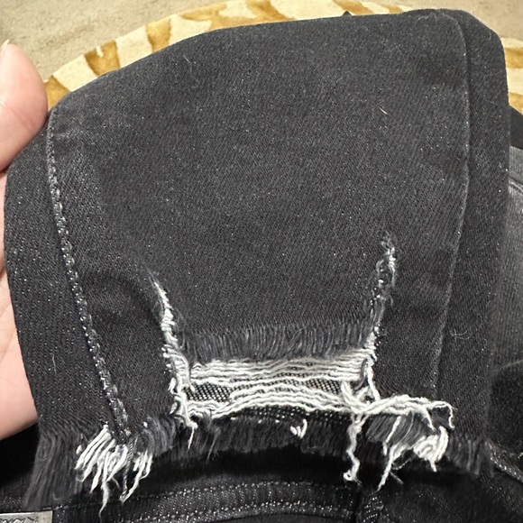 KanCan Junior’s Dark Black Skinny Jeans - Picture 5 of 5